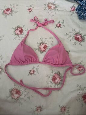 Princess Polly Bubblegum Pink Triangle Bikini Top